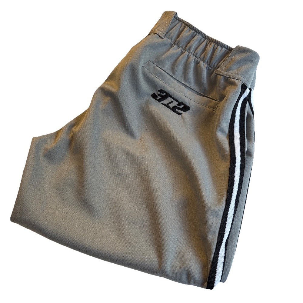 3N2 Classic Knickers‎ Softball Grey W/black White Piping Adult LARGE